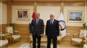 خطوة لتعزيز الأداء.. النائب العام يستقبل كجوك من المالية ضمن شراكة مؤسسية جديدة. 1